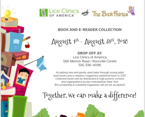 LCA Long Island Book Drive with The Book Fairies